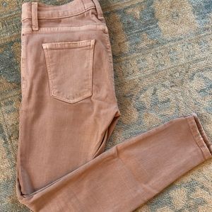 Current/Elliot Dusty Rose Skinny Jeans Size 26
